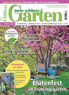 Titelblatt der Zeitschrift mein schöner Garten Kombi Print + ePaper im Geschenkabo