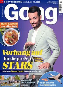 Titelblatt der Zeitschrift Gong im Prämienabo