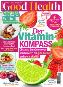 Titelblatt der Zeitschrift Good Health im Prämienabo