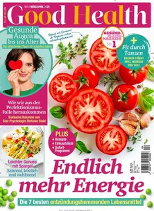 Titelblatt der Zeitschrift Good Health im Geschenkabo