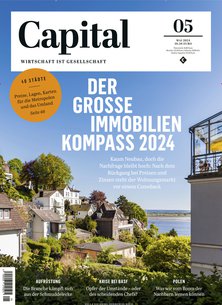 Titelblatt der Zeitschrift Capital - Kombi Print + Digital im Prämienabo