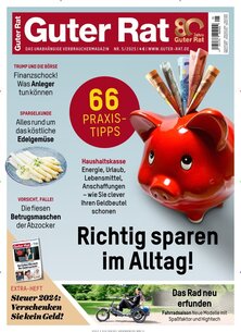 Titelblatt der Zeitschrift Guter Rat im Prämienabo