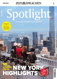 Titelblatt der Zeitschrift Spotlight im Geschenkabo