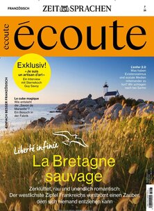 Titelblatt der Zeitschrift ecoute im Prämienabo