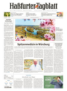 Titelblatt der Zeitschrift Haßfurter Tagblatt