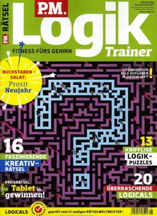 Titelblatt der Zeitschrift P.M. Logik-Trainer im Prämienabo