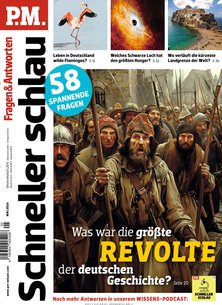 Titelblatt der Zeitschrift P.M. Schneller schlau im Prämienabo