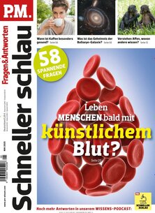 Titelblatt der Zeitschrift P.M. Schneller schlau im Geschenkabo