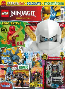 Titelblatt der Zeitschrift LEGO Ninjago Magazin im Prämienabo