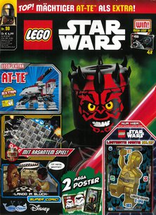 Titelblatt der Zeitschrift LEGO Star Wars im Geschenkabo