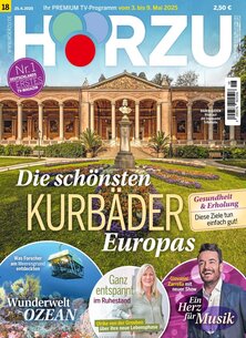 Titelblatt der Zeitschrift HÖRZU im Prämienabo