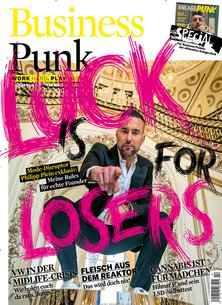 Titelblatt der Zeitschrift Business Punk im Prämienabo