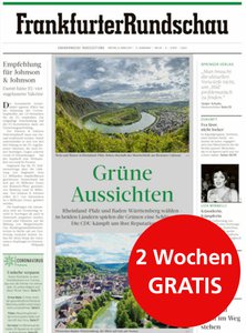 Titelblatt der Zeitschrift Frankfurter Rundschau