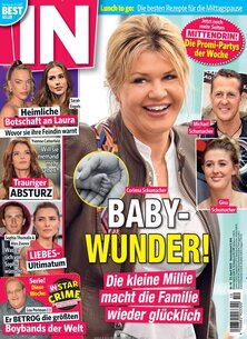 Titelblatt der Zeitschrift IN - Leute Lifestyle Leben Leser werben