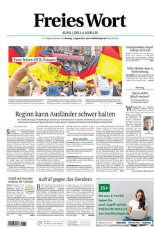 Titelblatt der Zeitschrift Freies Wort