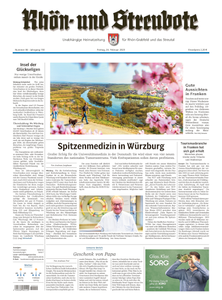 Titelblatt der Zeitschrift Rhön- und Streubote