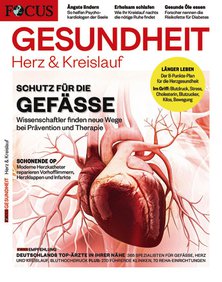Titelblatt der Zeitschrift FOCUS Gesundheit im Prämienabo