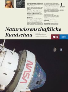 Titelblatt der Zeitschrift Naturwissenschaftliche Rundschau im Geschenkabo