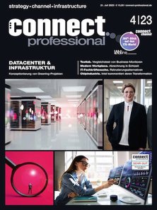 Titelblatt der Zeitschrift connect professional Leser werben