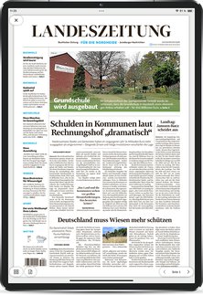Titelblatt der Zeitschrift Landeszeitung für die Nordheide