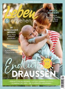 Titelblatt der Zeitschrift Leben & erziehen im Prämienabo