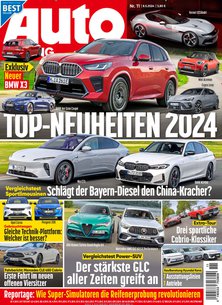 Titelblatt der Zeitschrift AUTO ZEITUNG Leser werben