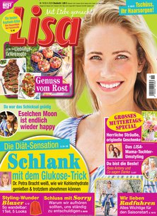 Titelblatt der Zeitschrift Lisa im Prämienabo
