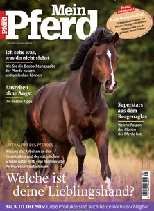 Titelblatt der Zeitschrift Mein Pferd Leser werben