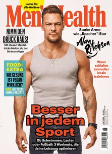 Titelblatt der Zeitschrift Men's Health im Geschenkabo