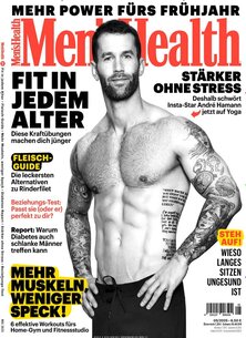 Titelblatt der Zeitschrift Men's Health im Prämienabo