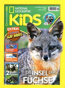 Titelblatt der Zeitschrift NATIONAL GEOGRAPHIC KIDS im Prämienabo