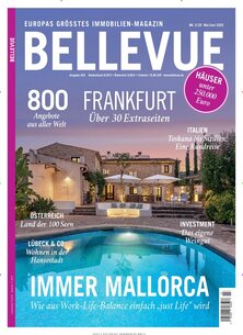 Titelblatt der Zeitschrift BELLEVUE im Prämienabo