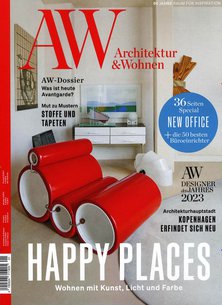 Titelblatt der Zeitschrift A&W Architektur & Wohnen im Prämienabo