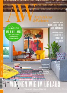 Titelblatt der Zeitschrift A&W Architektur & Wohnen im Prämienabo
