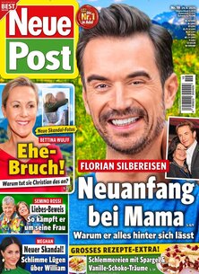 Titelblatt der Zeitschrift Neue Post Leser werben