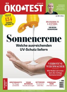 Titelblatt der Zeitschrift ÖKO-TEST im Prämienabo