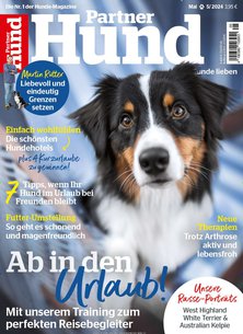 Titelblatt der Zeitschrift Partner Hund im Prämienabo