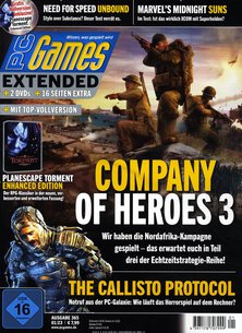Titelblatt der Zeitschrift PC Games Extended im Geschenkabo