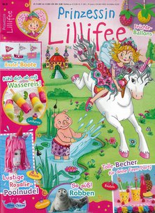Titelblatt der Zeitschrift Prinzessin Lillifee im Geschenkabo