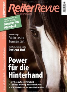 Titelblatt der Zeitschrift Reiter Revue international Leser werben