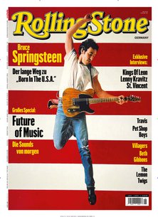 Titelblatt der Zeitschrift Rolling Stone Leser werben