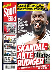 Titelblatt der Zeitschrift Sport Bild Leser werben