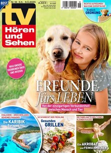 Titelblatt der Zeitschrift tv Hören und Sehen im Geschenkabo