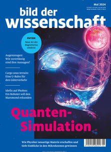 Titelblatt der Zeitschrift bild der wissenschaft im Geschenkabo