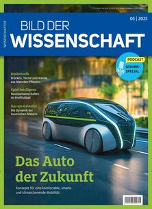 Titelblatt der Zeitschrift bild der wissenschaft Leser werben