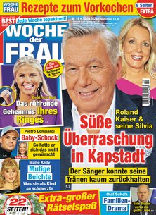 Titelblatt der Zeitschrift WOCHE der FRAU im Prämienabo