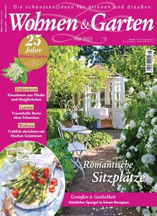 Titelblatt der Zeitschrift Wohnen & Garten Leser werben