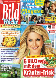 Titelblatt der Zeitschrift BildWoche im Geschenkabo