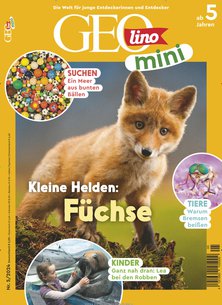 Titelblatt der Zeitschrift GEOlino mini im Prämienabo
