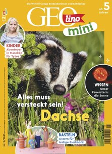 Titelblatt der Zeitschrift GEOlino mini im Prämienabo